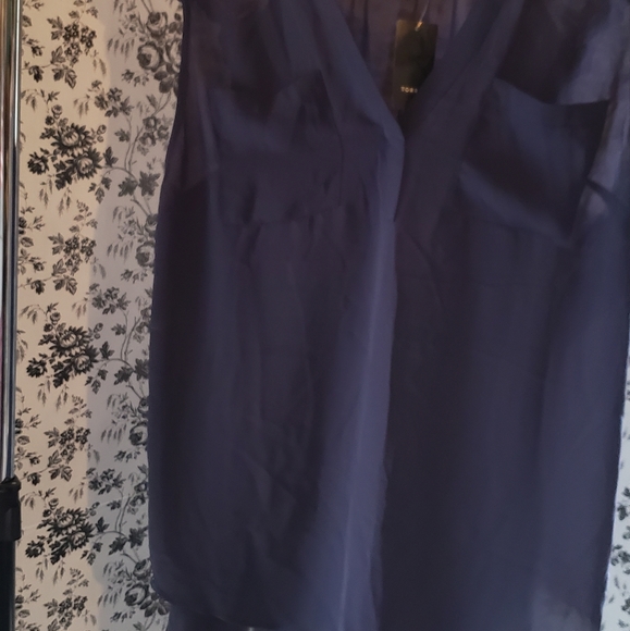 Blue Cool Blouse from Torrid size 0 - Picture 2 of 3